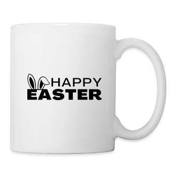 Happy Easter - Joyeuses Pâques - Mug blanc - blanc - Droite