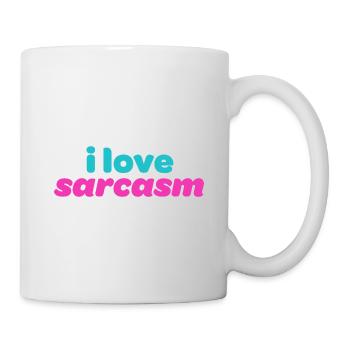 I love sarcasm - Office humor design - Mug - white - Right