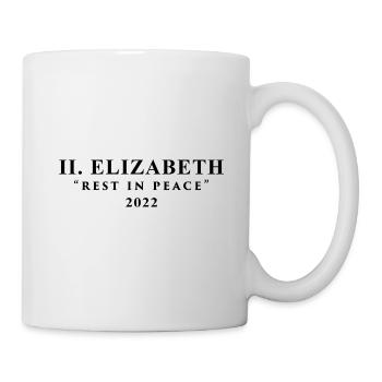 II. Elisabeth Ruhe in Frieden - Tasse - Weiß - Rechts