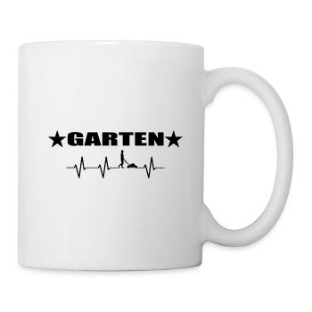 Garten - Tasse - Weiß - Rechts