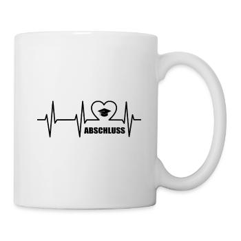 Abschluss - Tasse - Weiß - Rechts