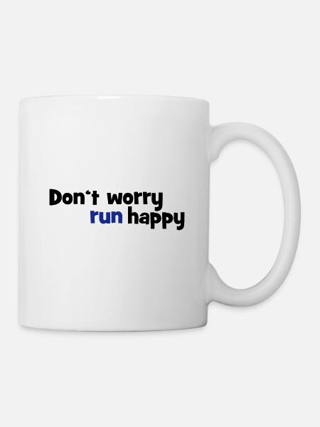 to run - Mug - white