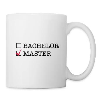Master - Tasse - Weiß - Rechts