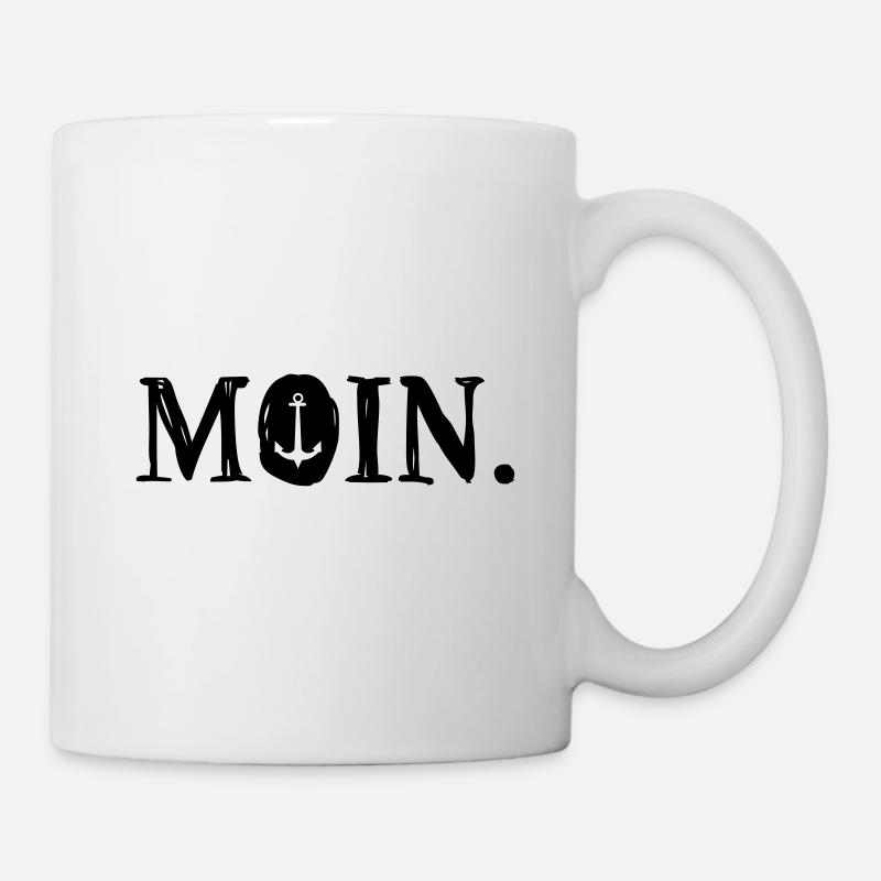 Moin - Tasse - Weiß