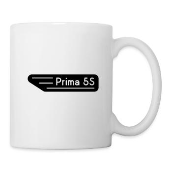 Hercules Prima 5S Trittbrett - Tasse - Weiß - Rechts