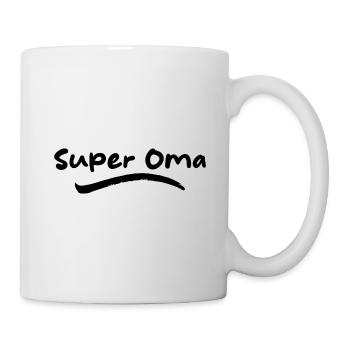 Super Oma - Tasse - Weiß - Rechts