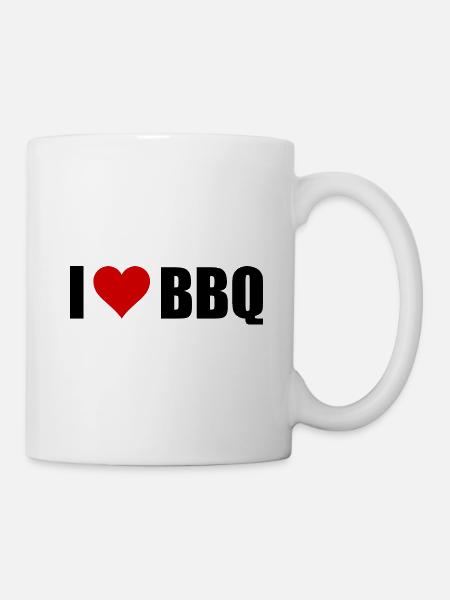 BBQ - Tasse - Weiß