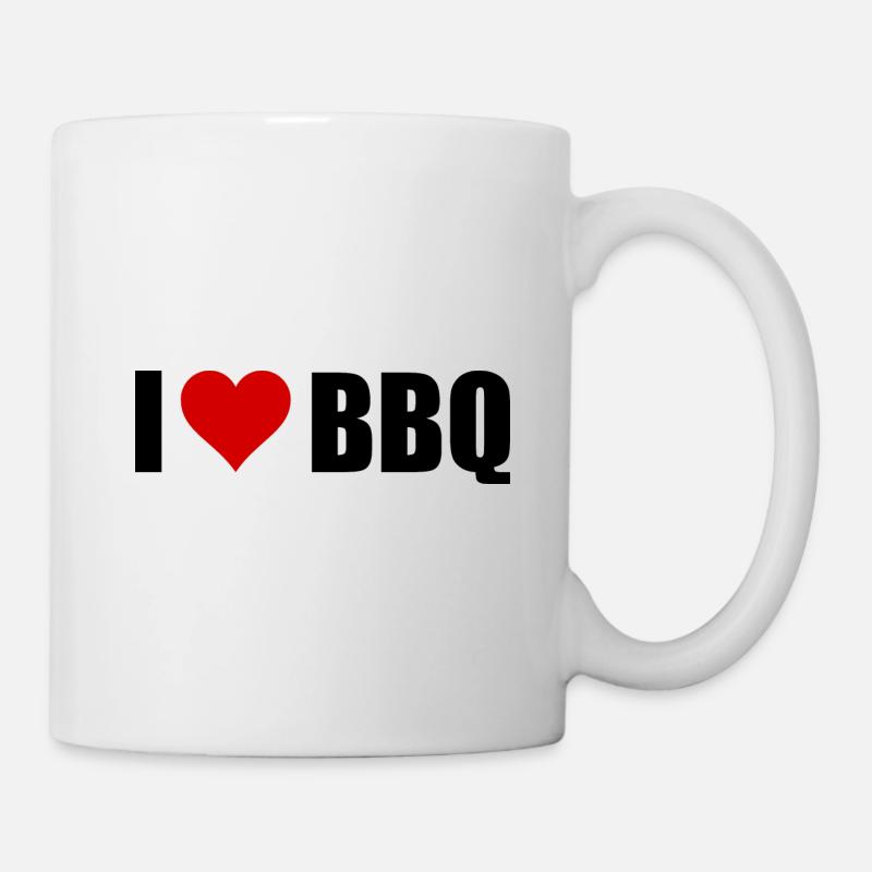 BBQ - Tasse - Weiß