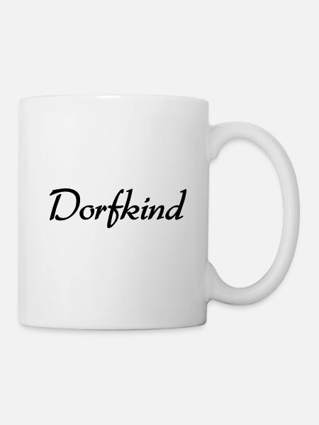Dorfkind - Tasse - Weiß