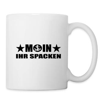 moin - Tasse - Weiß - Rechts