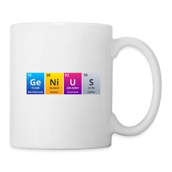 Génie - Mug blanc - blanc - Droite