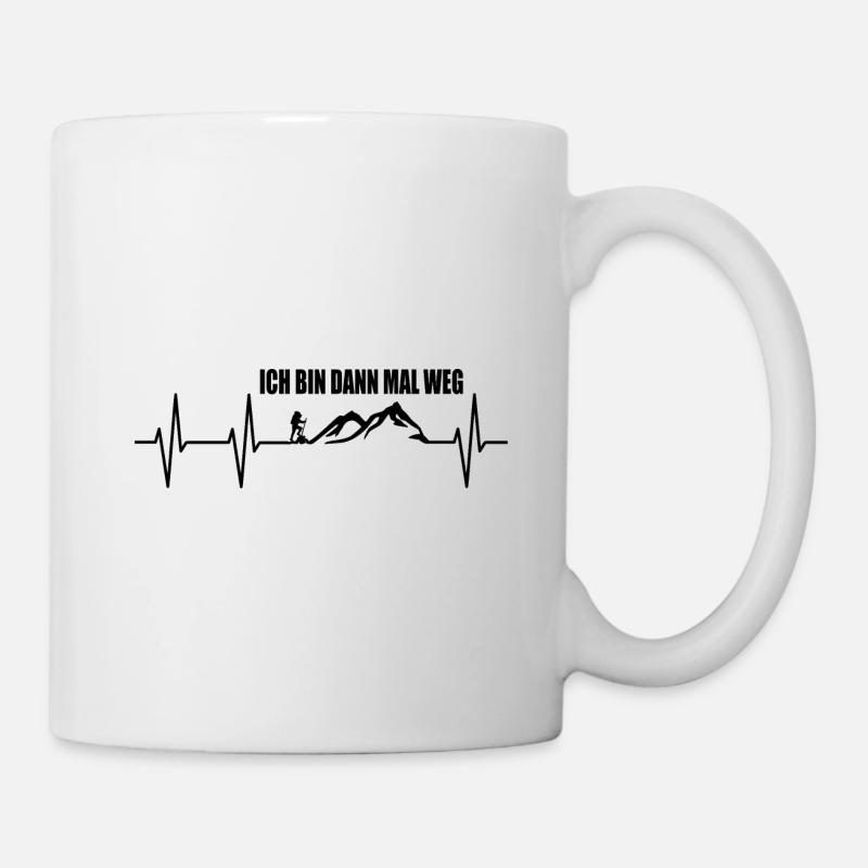 Wandern - Tasse - Weiß