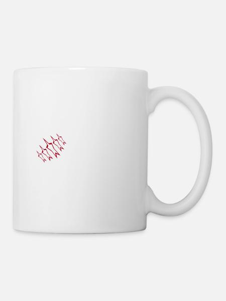 Sternen - Tasse - Weiß