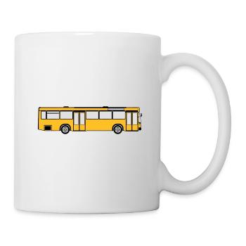 Busfahrer Bus Omnibus Kraftfahrer Schulbus (25) - Tasse - Weiß - Rechts