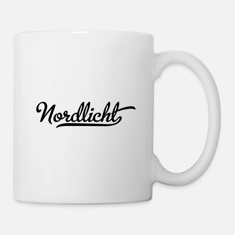 Nordlicht - Tasse - Weiß