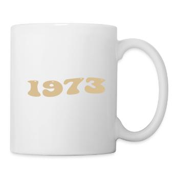 1973 Vintage Birthday Groovy Vintage Retro 1973 - Mug - white - Right