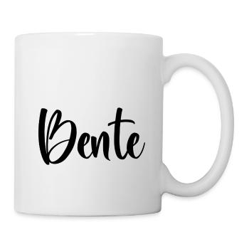 First name - Bente - Mug - white - Right