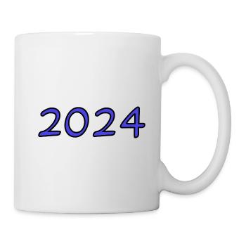 WEIHNACHTEN. FROHE WEIHNACHTEN. FROHE WEIHNACHTEN. NEUJAHRSTAG - Tasse - Weiß - Rechts