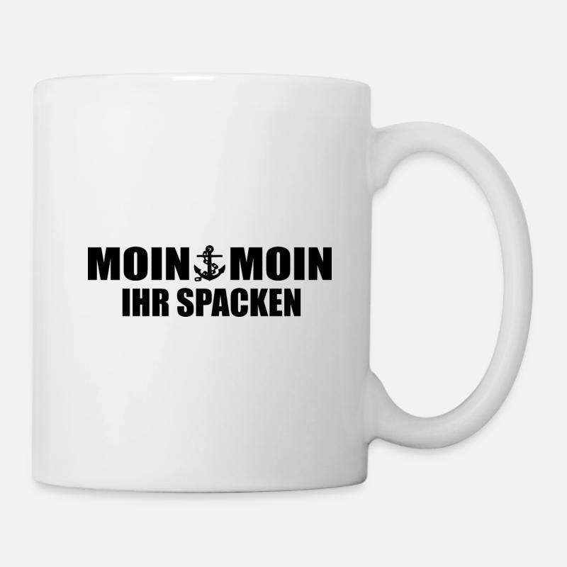 Moin - Tasse - Weiß