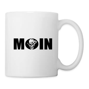 Moin - Tasse - Weiß - Rechts
