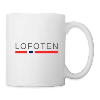 Îles Lofoten en Norvège - Mug blanc - blanc - Droite