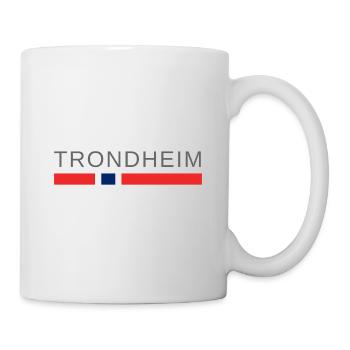 Trondheim Norway - Mug - white - Right