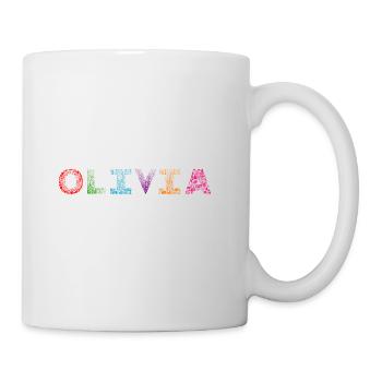 Olivia Letter Name - Mug - white - Right