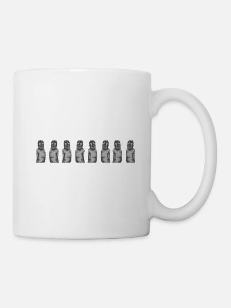 Osterinseln - Tasse - Weiß