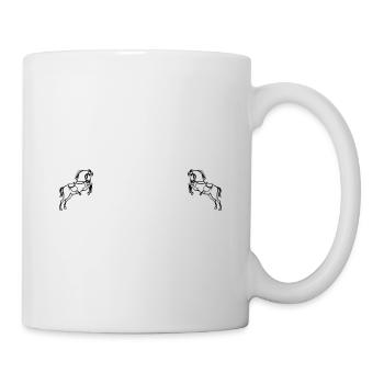 Horses - Mug - white - Right