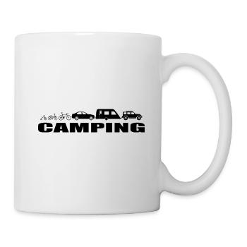 camping - Tasse - Weiß - Rechts