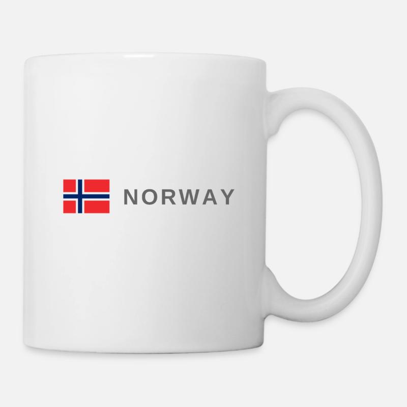 Norwegen - Tasse - Weiß