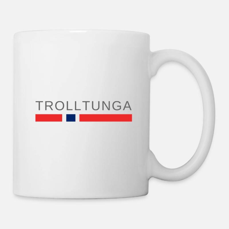 Trolltunga Norway - Mug - white