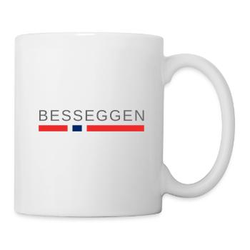 Besseggen Norwegen - Tasse - Weiß - Rechts
