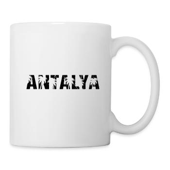 Antalya Palmiers Turquie - Mug blanc - blanc - Droite