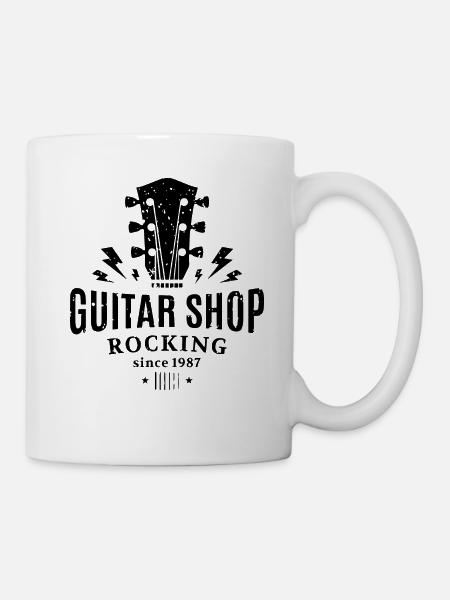 Guitar shop - Mug - white