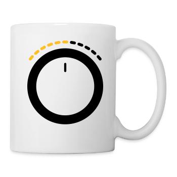 Regler Lautstaerke Power Tuner Volume Control - Tasse - Weiß - Rechts