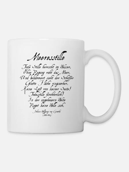 MEERESSTILLE - Tasse - Weiß