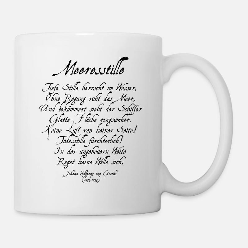 MEERESSTILLE - Tasse - Weiß