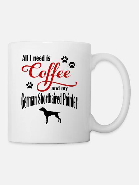 German Shorthaird Pointer - Mug - white
