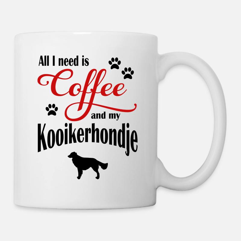 Kooikerhondje Coffee - Mug - white