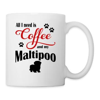 Maltipoo Coffee - Mug - white - Right