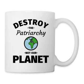 Féminisme féministe - Mug blanc - blanc - Droite