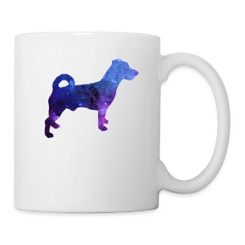 Jack Russel Cadeau pour chien Galaxy - Mug blanc - blanc - Droite