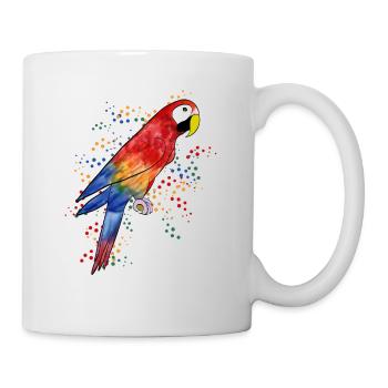 Parrot Macaw - Parrot Macaw - Mug - white - Right
