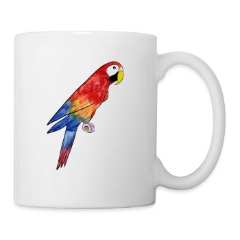 Macaw Parrot - Parrot Macaw - Mug - white - Right