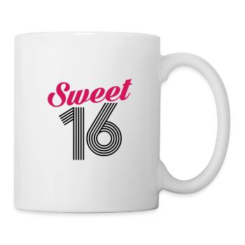 Birthday 16 years SWEET 16 - Mug - white - Right