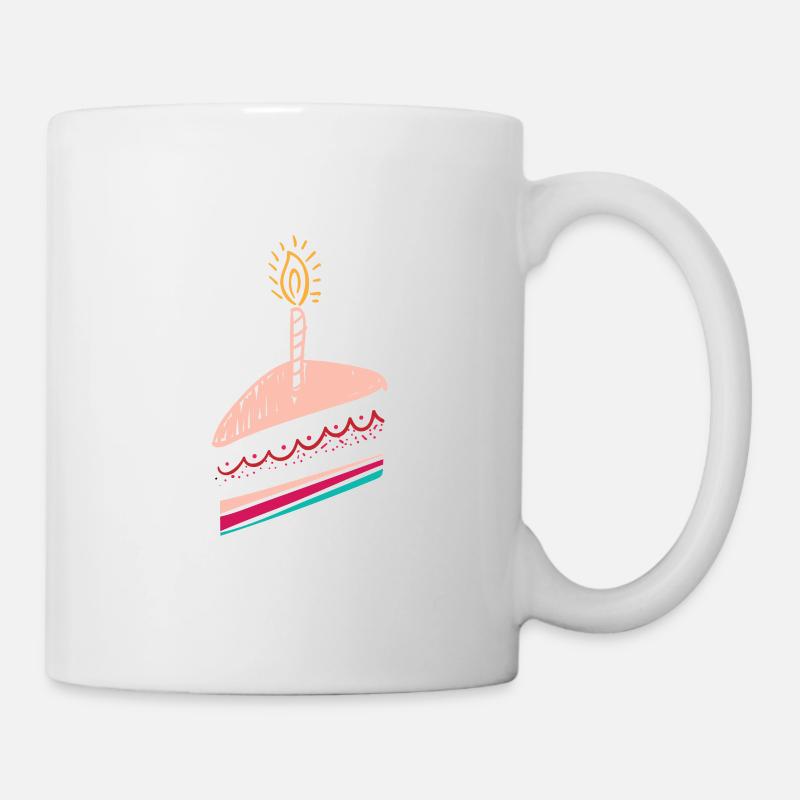 BIRTHDAY CAKE BIRTHDAY - Mug - white