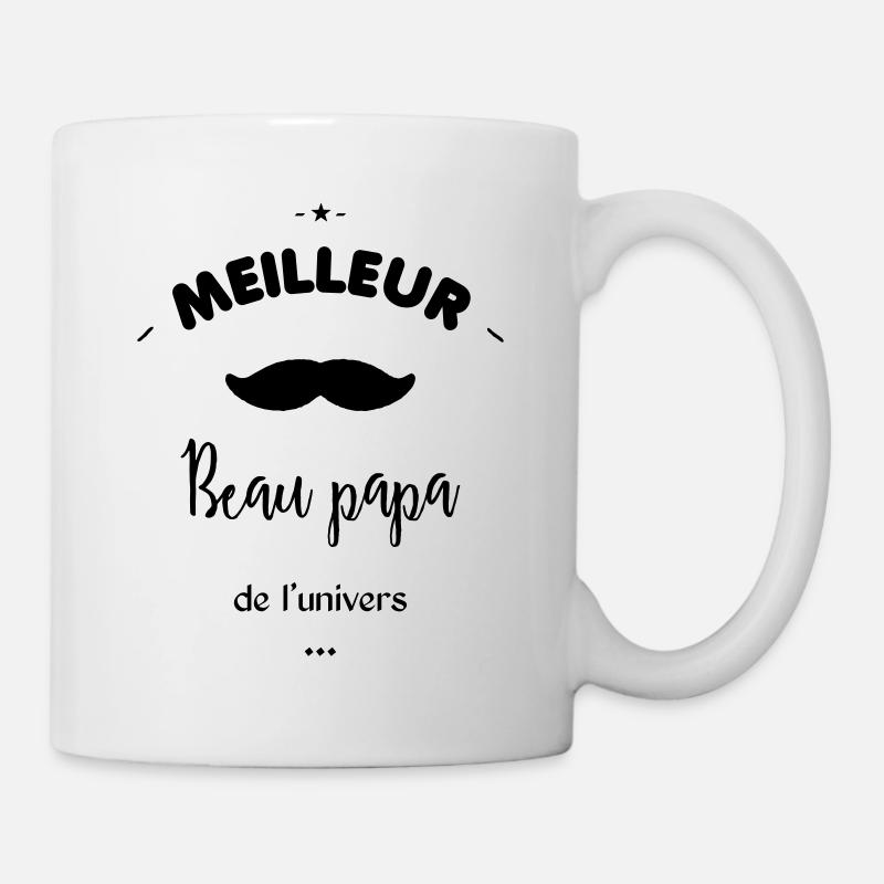 Meilleur beau papa - Mug blanc - blanc