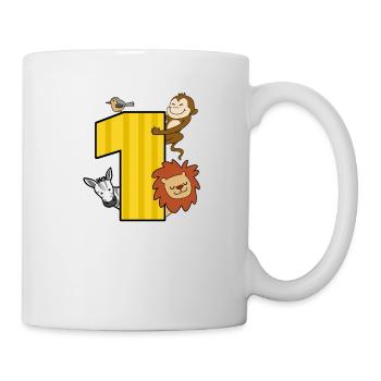 Premier anniversaire - Mug blanc - blanc - Droite