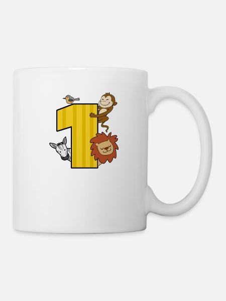 Premier anniversaire - Mug blanc - blanc